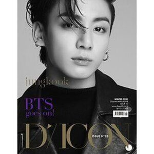 NEW - BTS-JUNGKOOK-DICON - Dispatch Magazine ENGLISH (sealed / bubble wrapped)